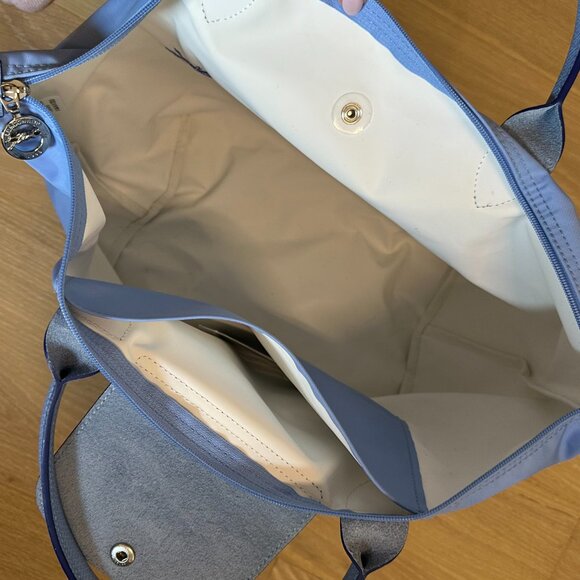 Longchamp Le Pliage Club Medium Top Handle Tote Bag Purse Designer - Picture 7 of 8